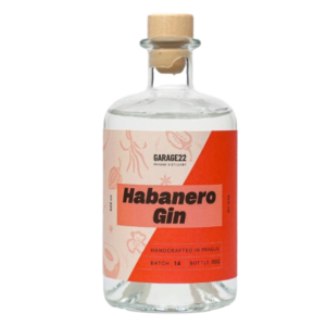 Garage22 Habanero Gin 500ml handcrafted in Prague