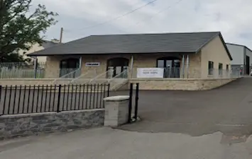 Exterior view of Symphonia Spirits distillery in Northern Ireland.
