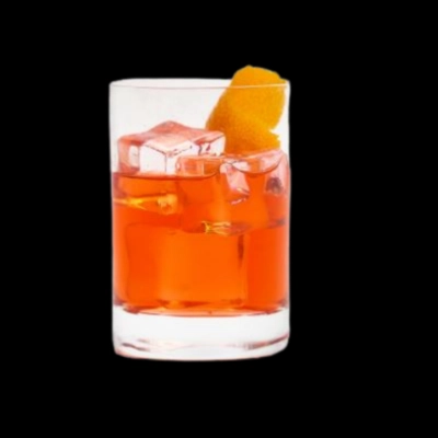 K-Negroni by House of Heritage 코리진 K-네그로니 칵테일 — 오렌지 가니쉬와 함께한 프리미엄 코리안 허벌 크래프트 진 네그로니