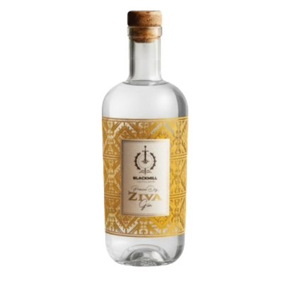 Bottle of Blackmill Ziva Gin from Blackmill Distillery in Slovenia
